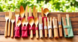eco friendly bamboo cutlery sets