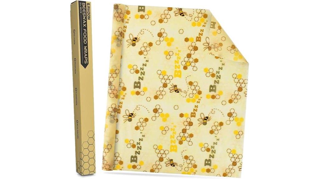 eco friendly beeswax food wraps