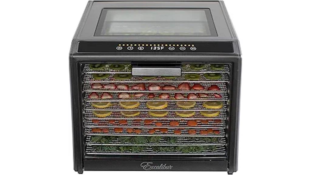 electric 10 tray food dehydrator