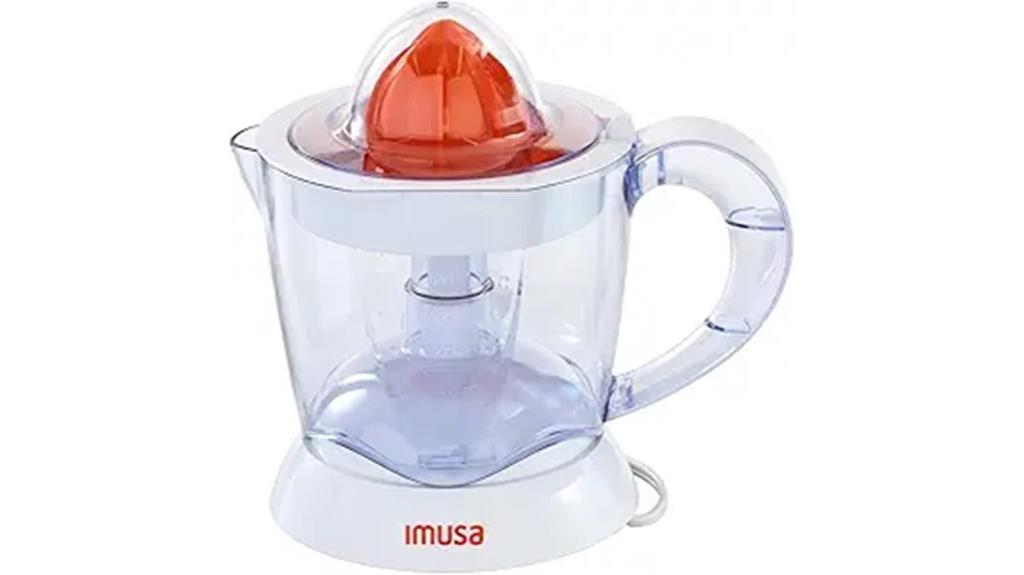 electric citrus juicer white