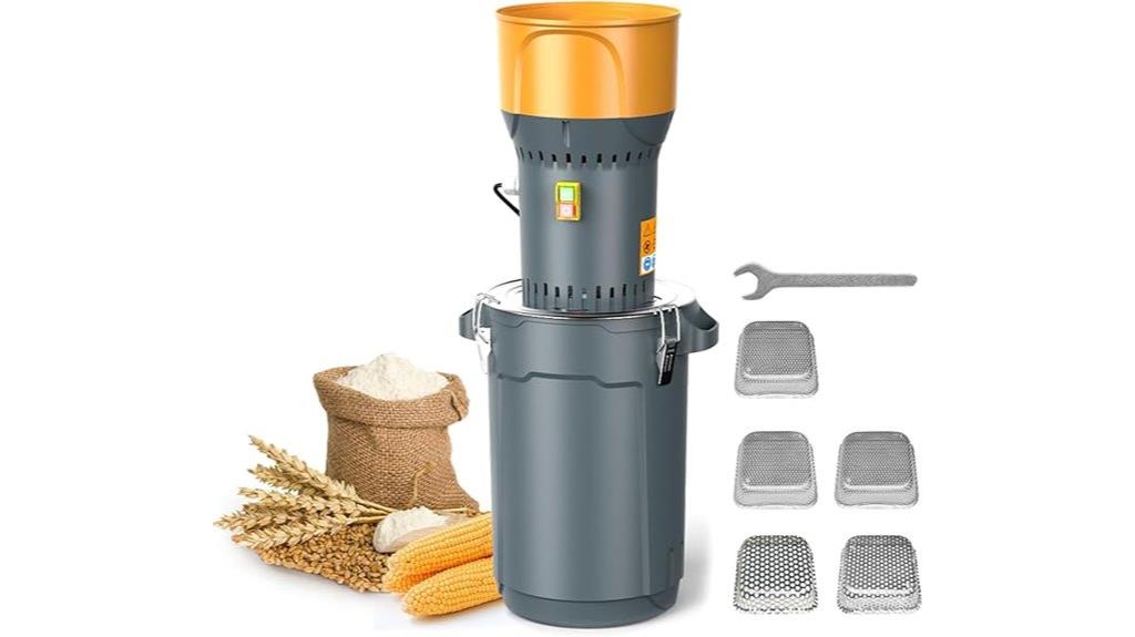 electric grain mill grinder