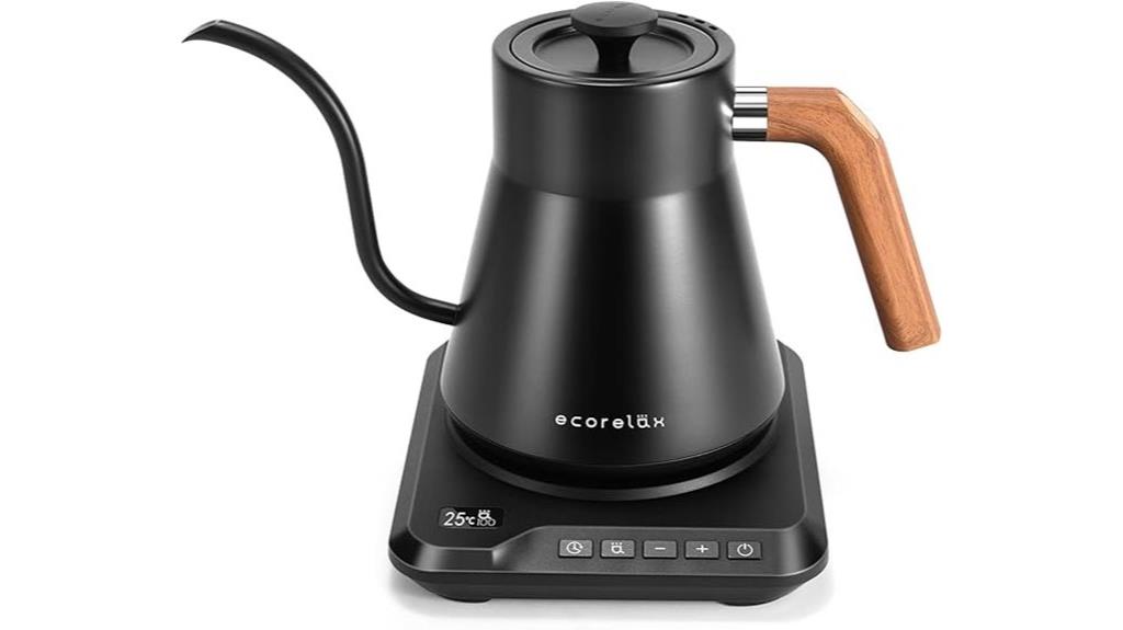 electric kettle with oled