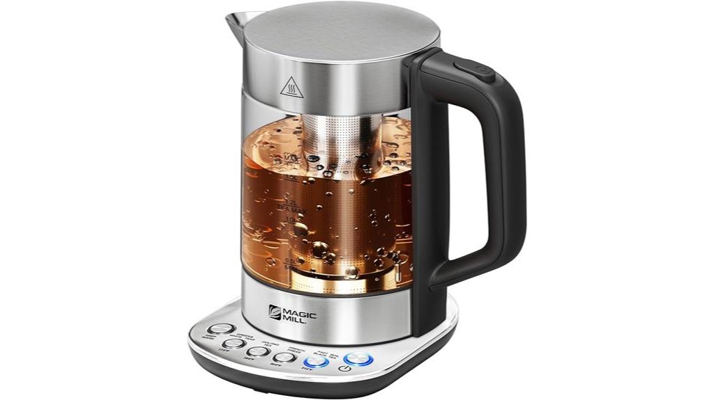 electric kettle with temperature control