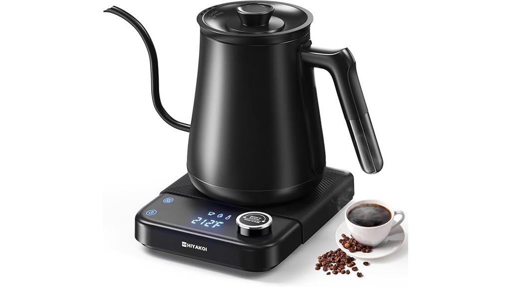 electric kettle with temperature control