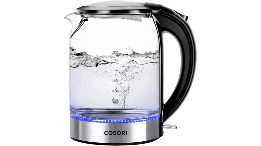fast bpa free electric kettle