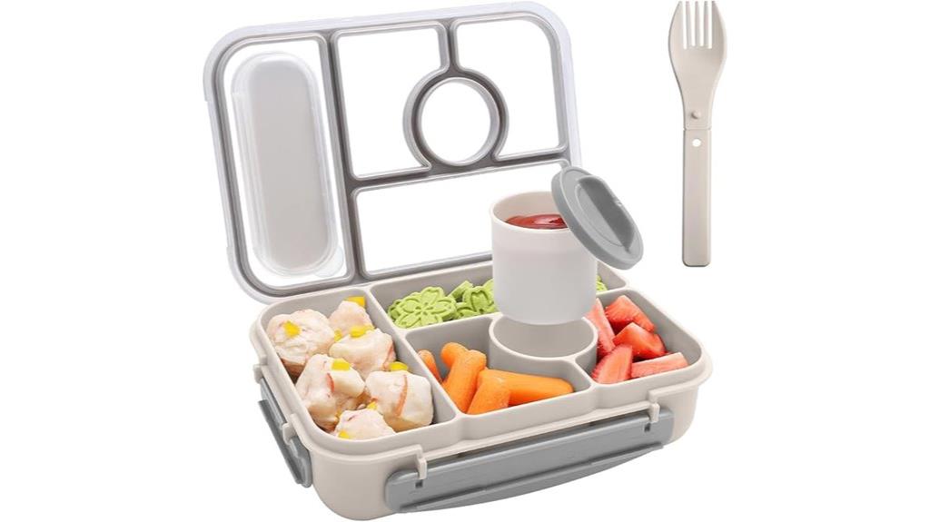 five compartment adult lunch box