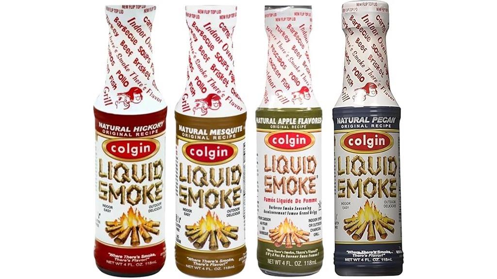 four flavor liquid smoke set