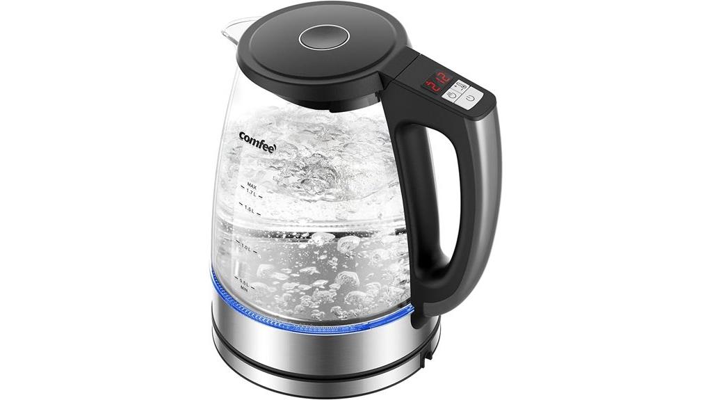glass tea kettle
