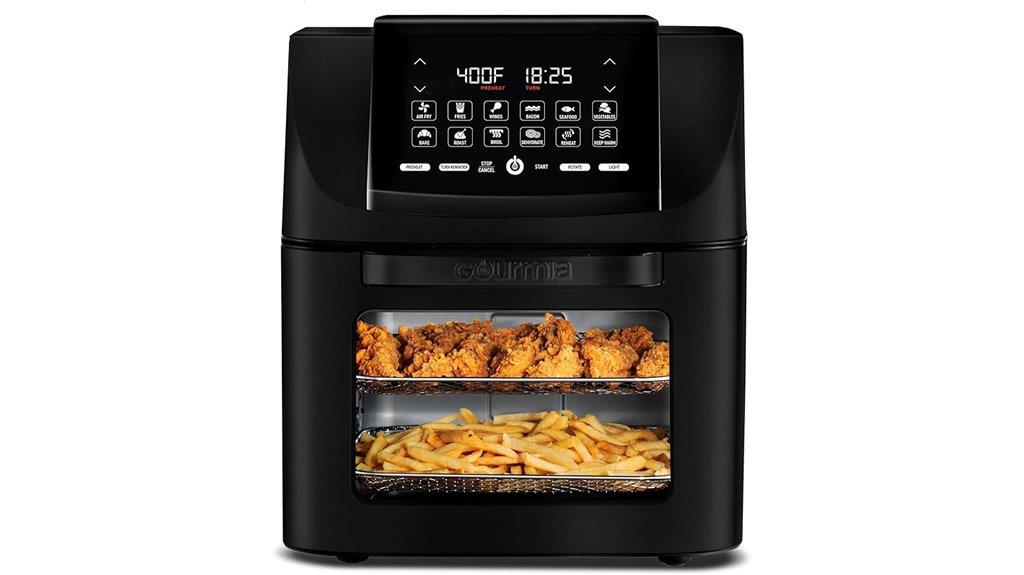 gourmia oven fryer combo