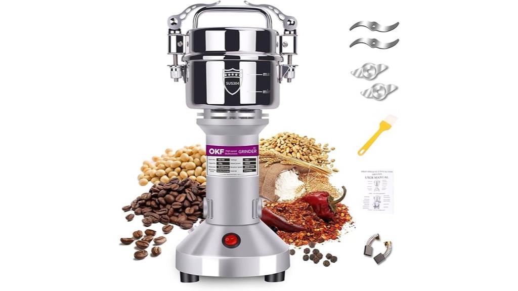 grain mill stainless steel