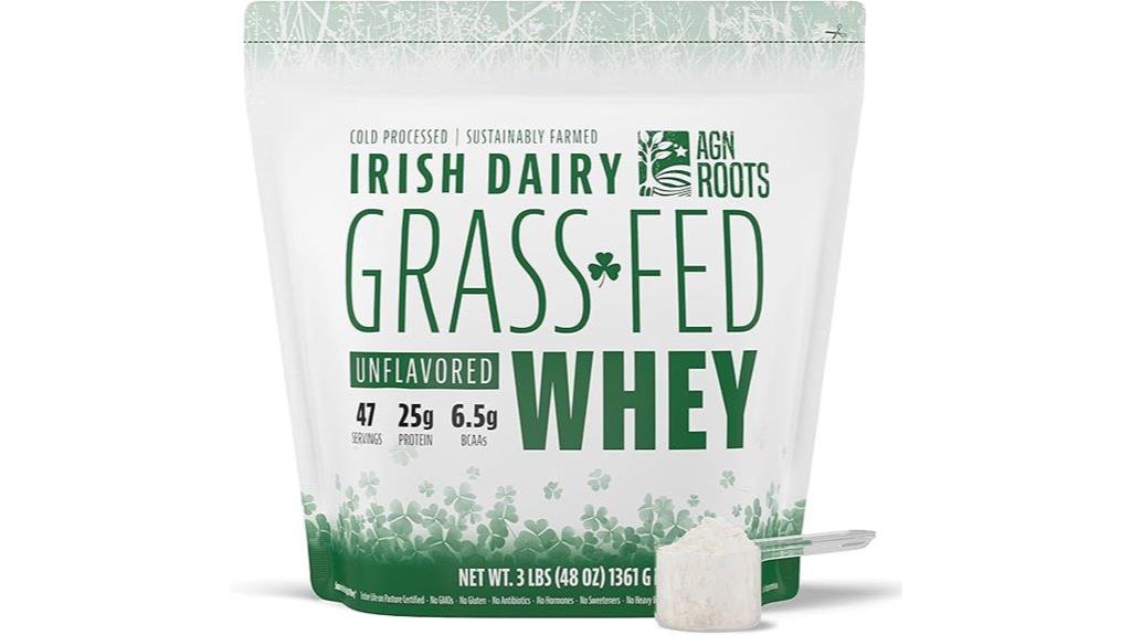 grass fed whey isolate