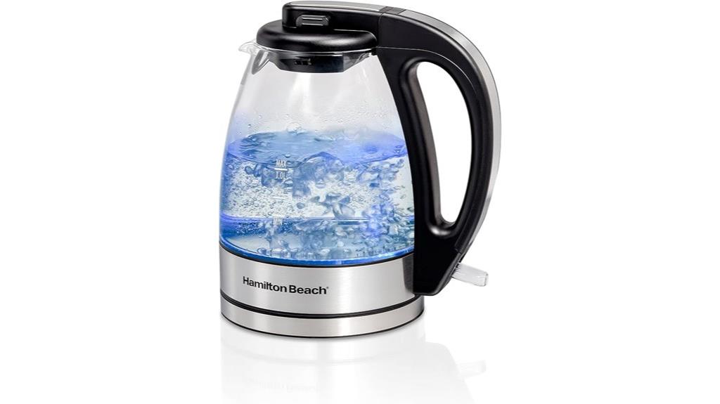 hamilton beach glass kettle