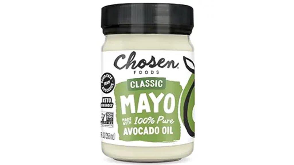 healthy avocado oil mayonnaise