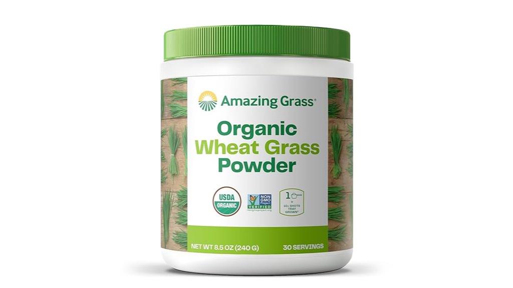 healthy green superfood powder