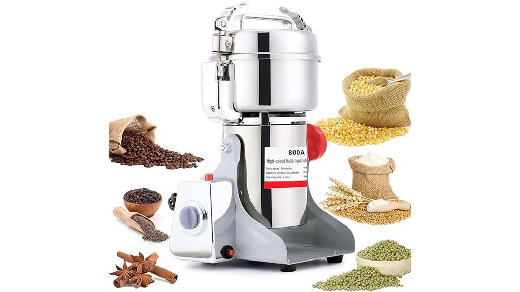 high speed stainless steel grinder