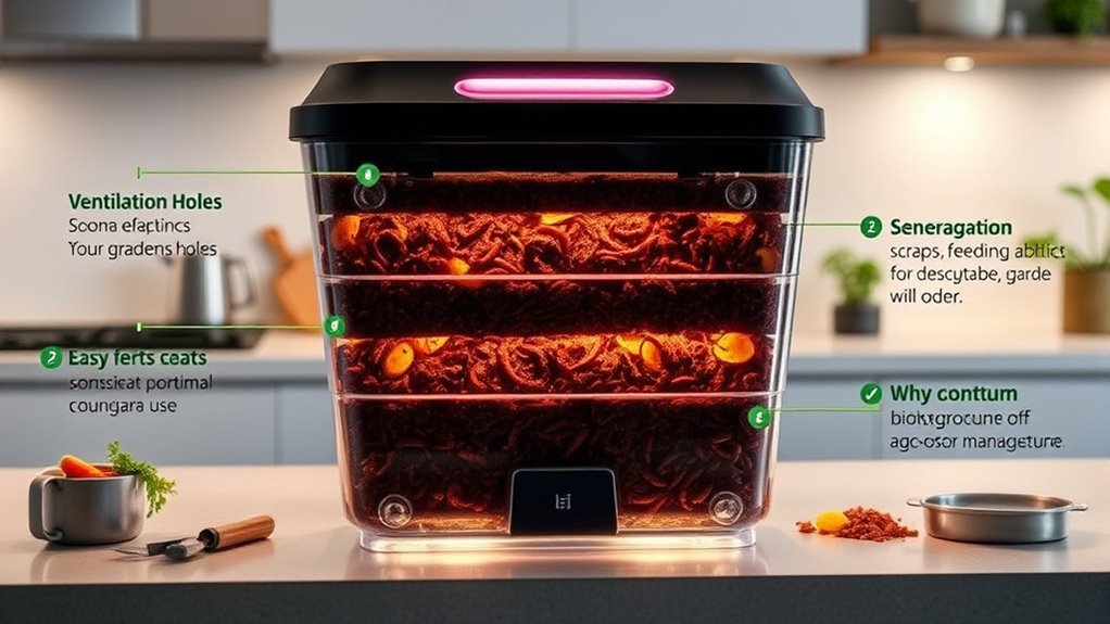 indoor composting considerations