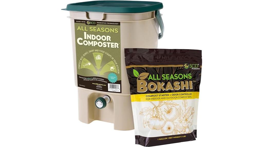 indoor composting starter kit