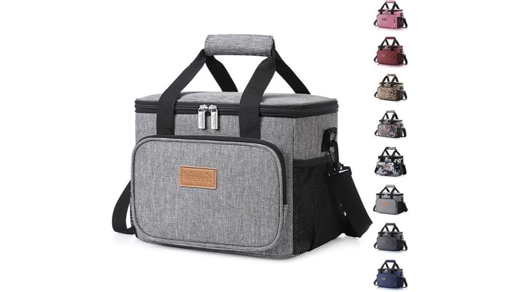 insulated adult lunch bag