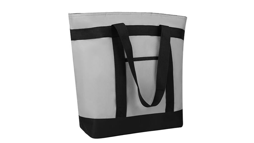 insulated grocery food tote