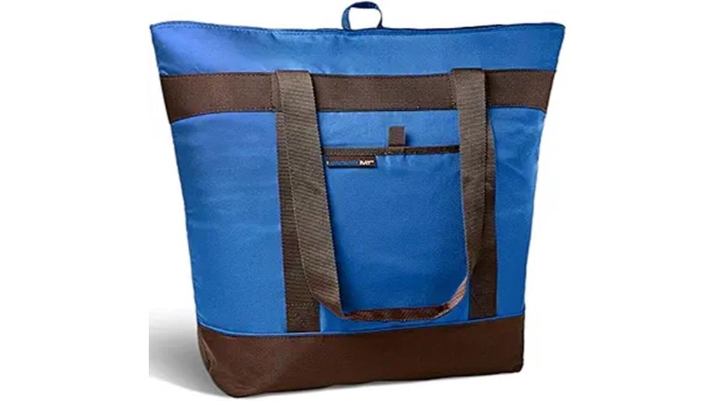 insulated jumbo cooler tote