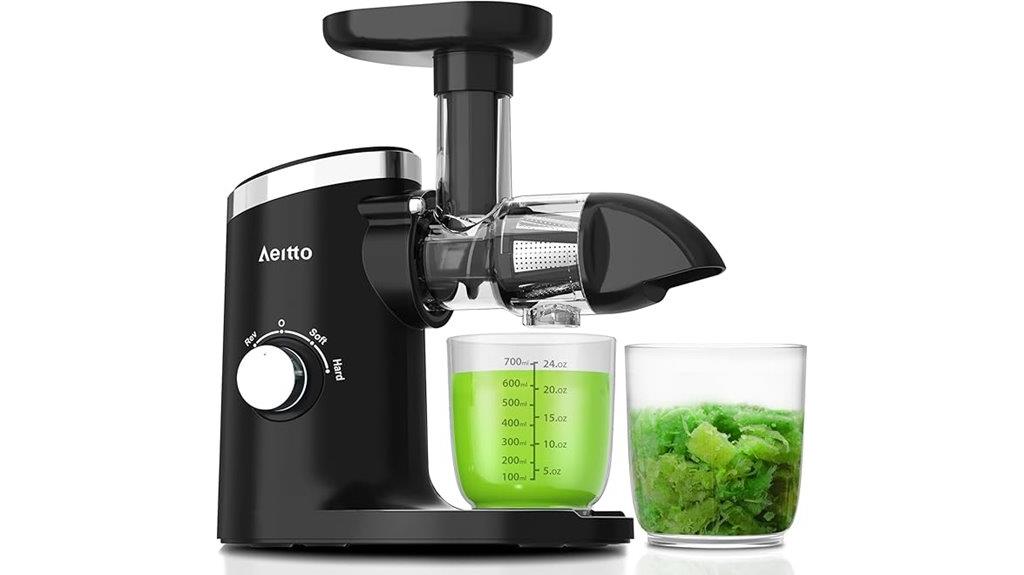 juicer with adjustable modes