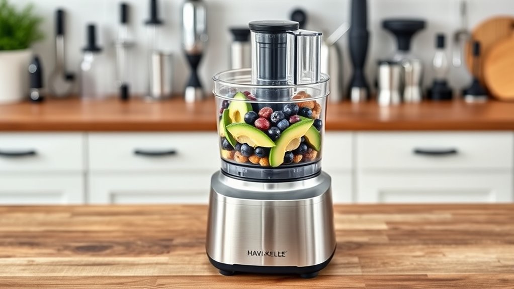 key features for raw dessert processors