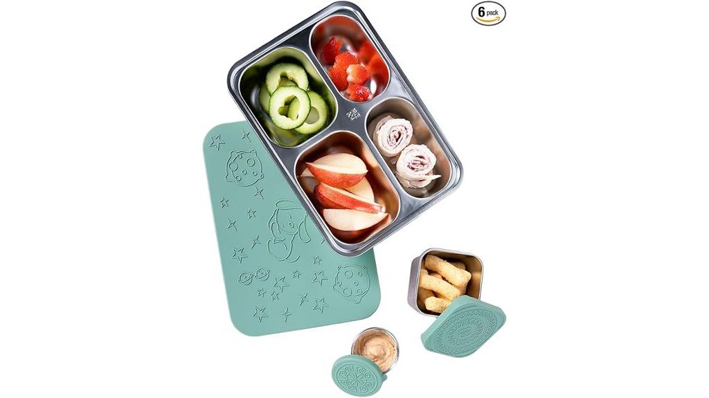 kids stainless steel lunch box