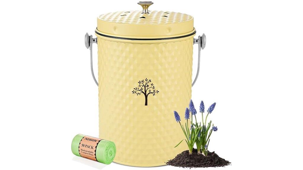 kitchen compost bin design