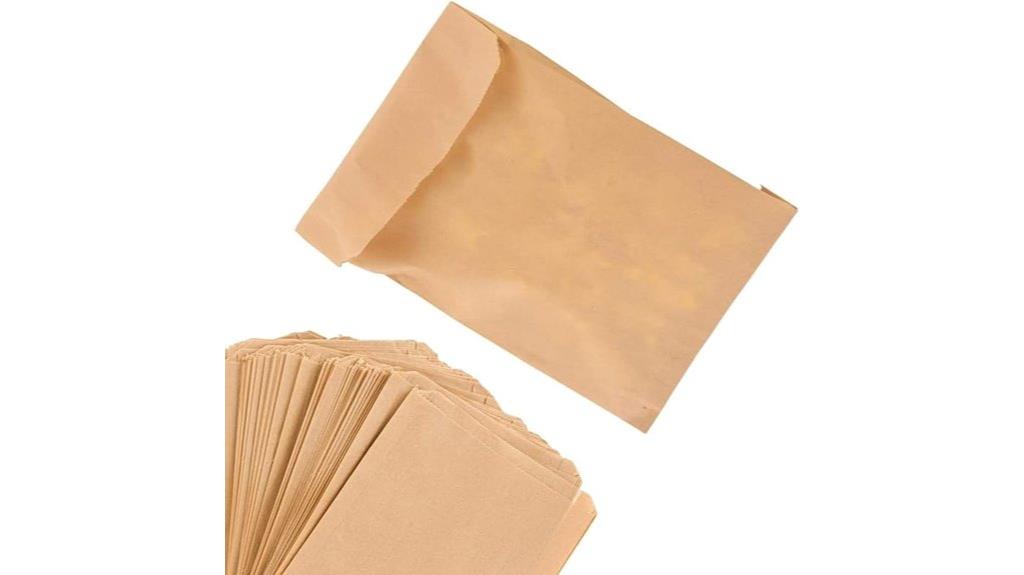kraft paper sandwich bags