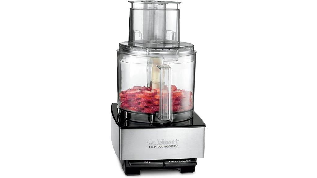large 14 cup vegetable processor