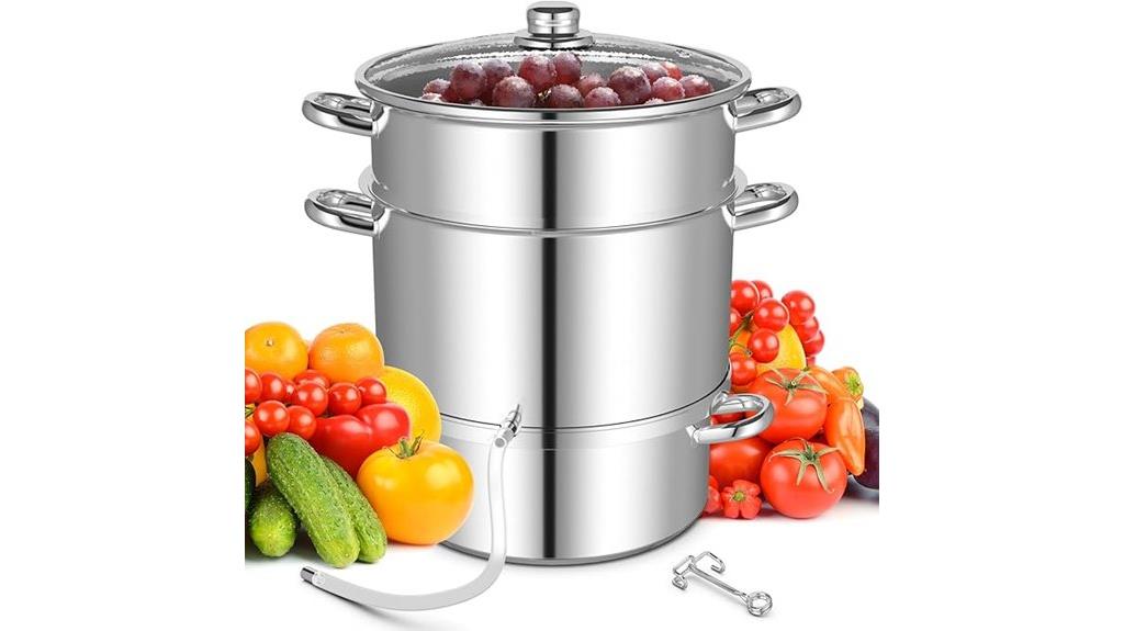 large capacity juice steamer