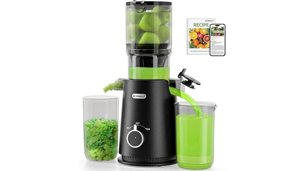large feed chute juicer