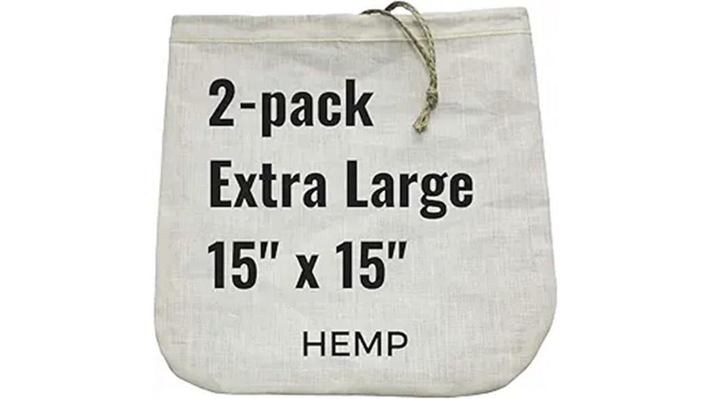 large nut milk bag pack