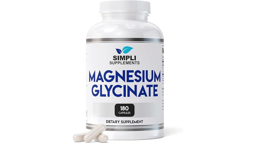 magnesium glycinate 400mg capsules