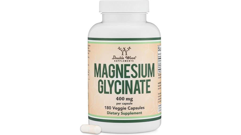 magnesium glycinate capsules 400mg