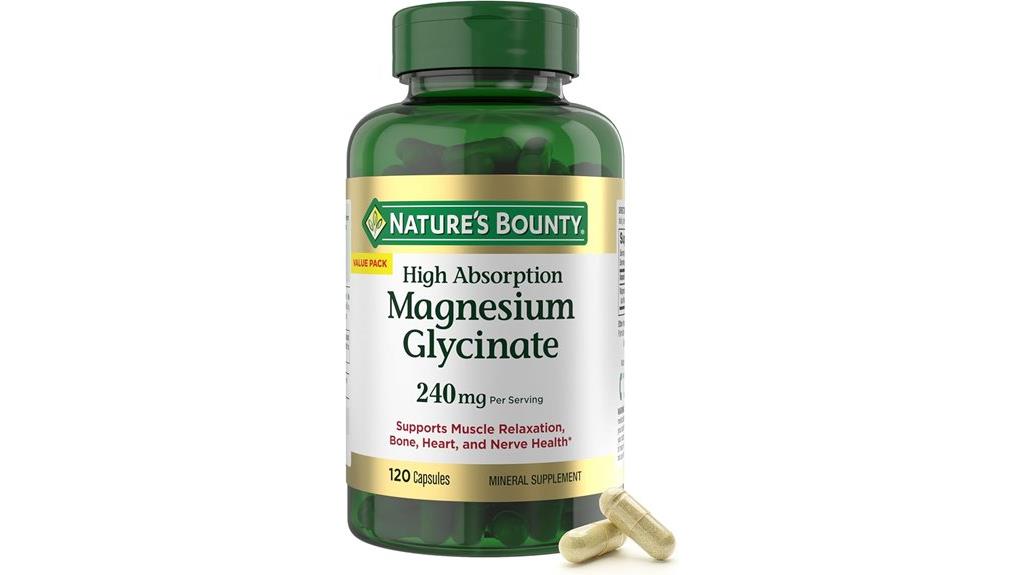 magnesium glycinate supplement 120