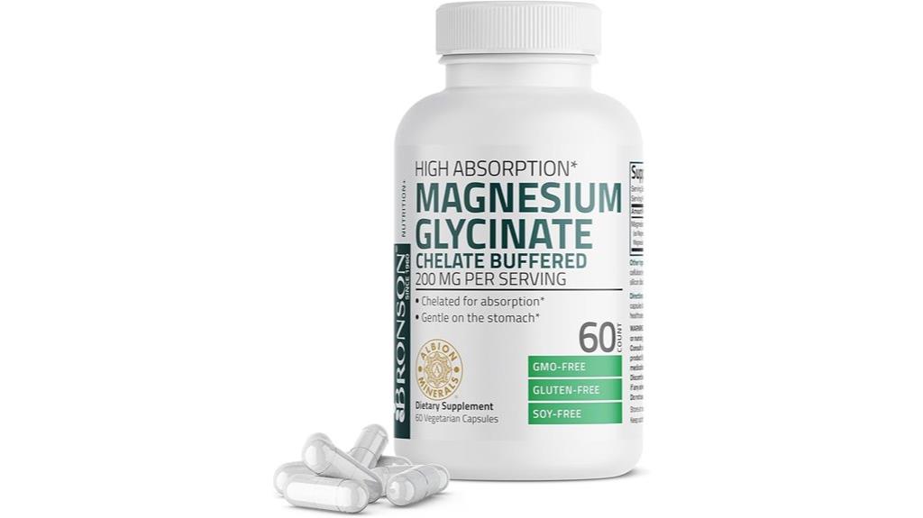 magnesium glycinate vegetarian capsules
