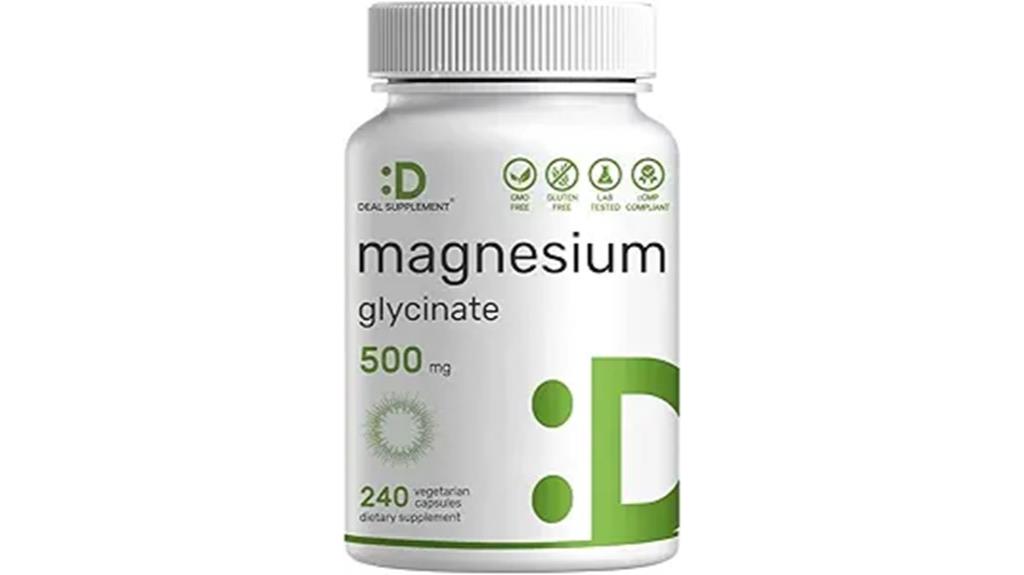 magnesium glycinate vegetarian capsules