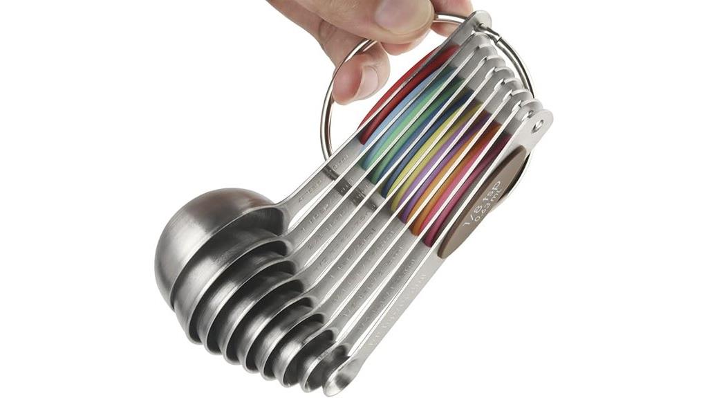 magnetic stainless steel spoons