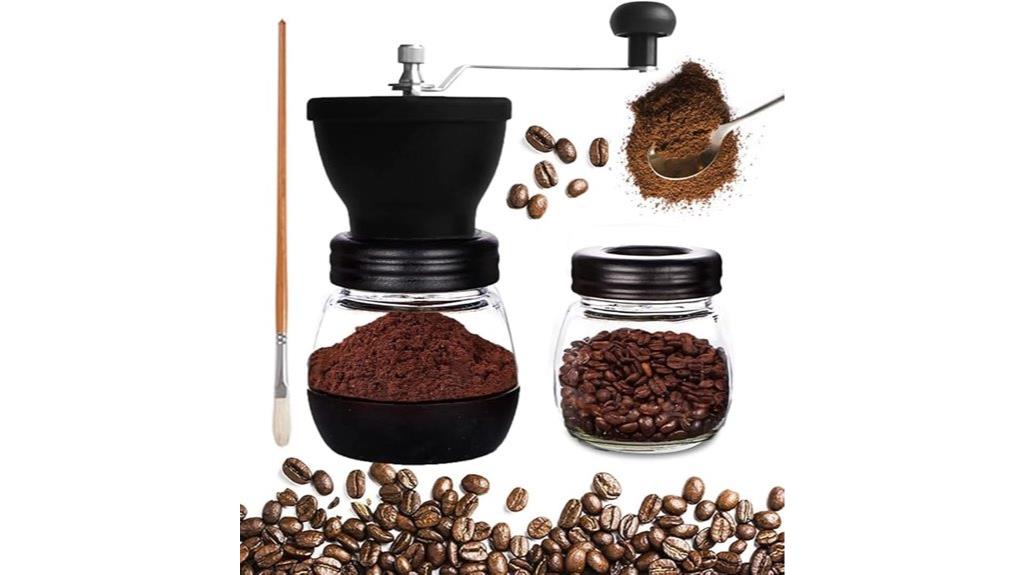 manual ceramic burr grinder