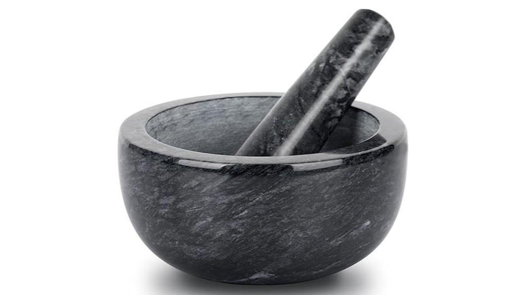 marble kitchen grinding set