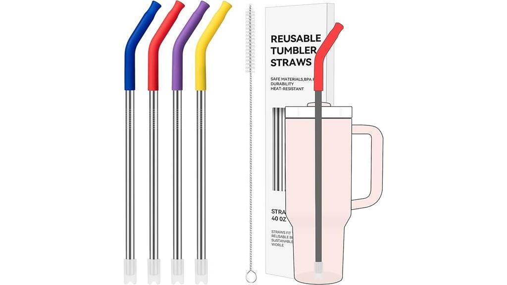 metal straws for stanley