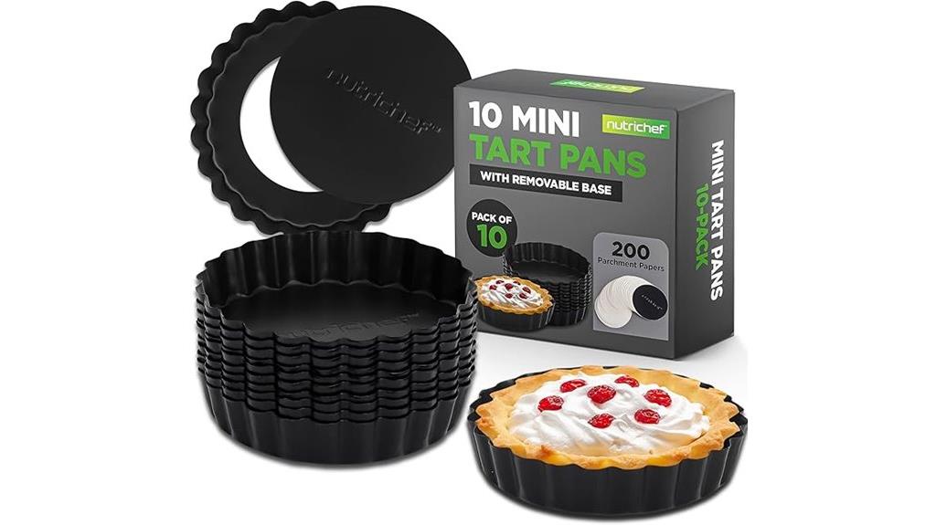 mini tart pans set