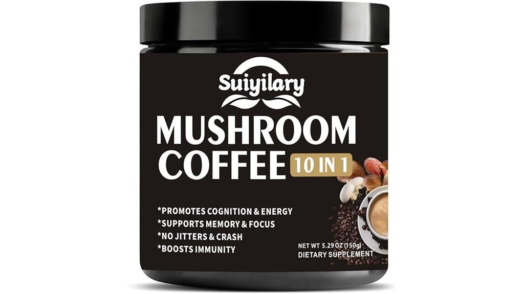 mushroom extract coffee powder