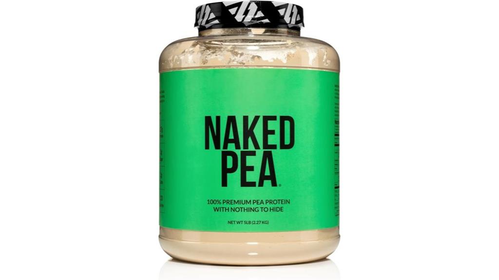 naked vegan pea powder