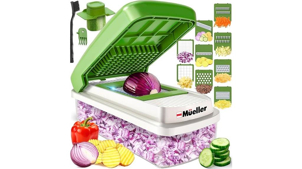 nine blade vegetable chopper
