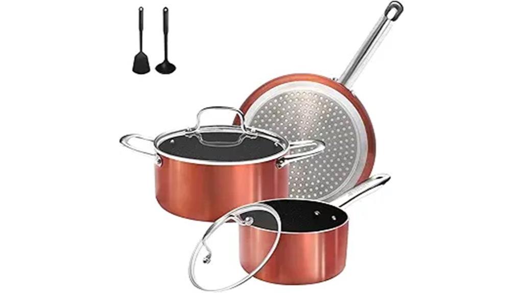 non stick ceramic cookware set
