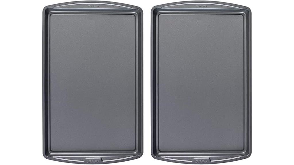 non stick cookie sheet set