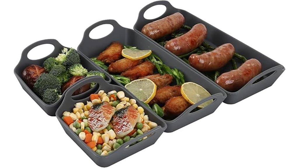 non stick silicone baking dividers