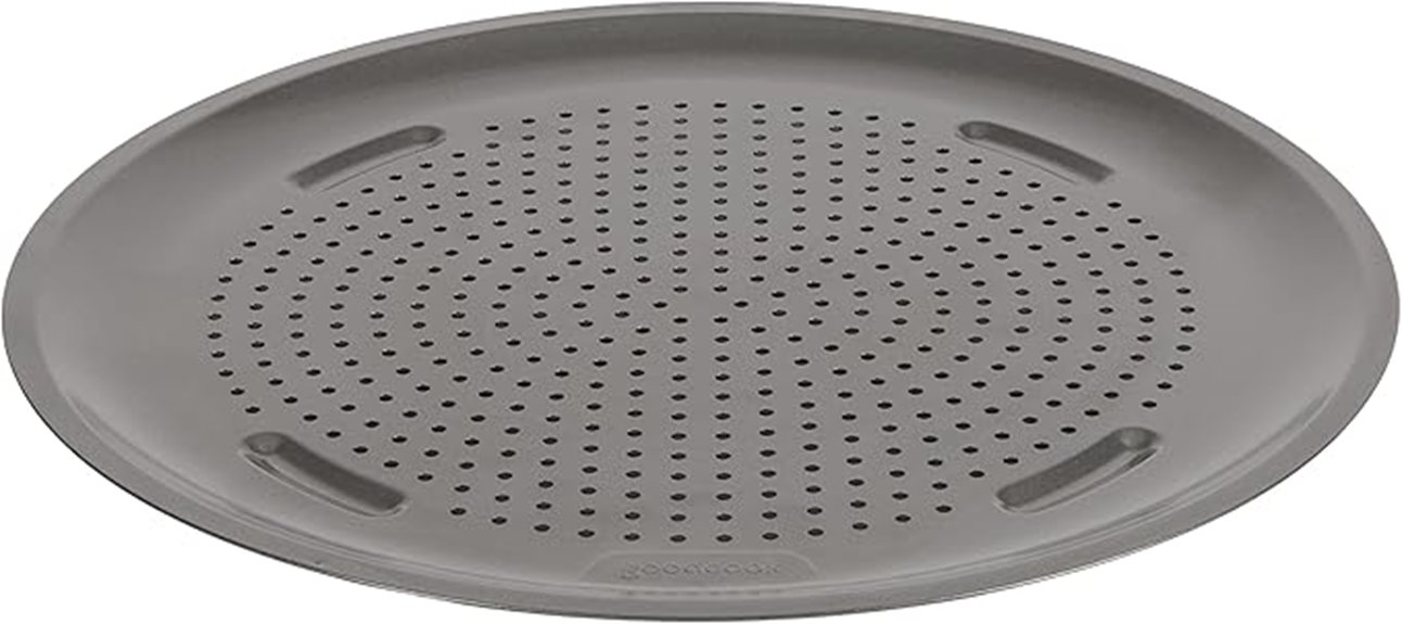 nonstick carbon steel pizza pan